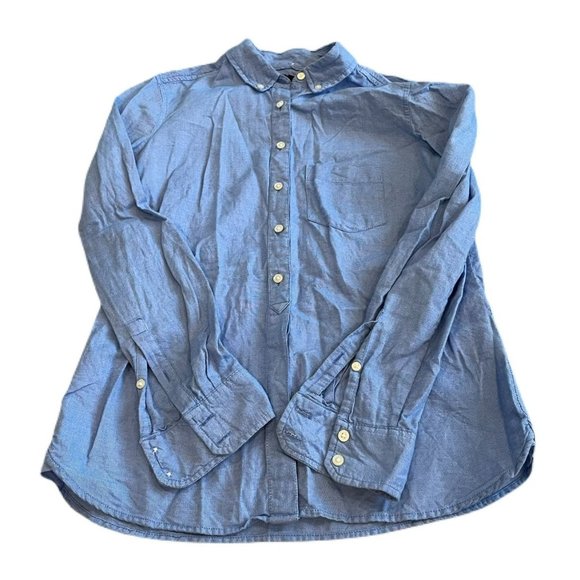 GAP Tops - !!3 for $20!! Gap blue long sleeve button down